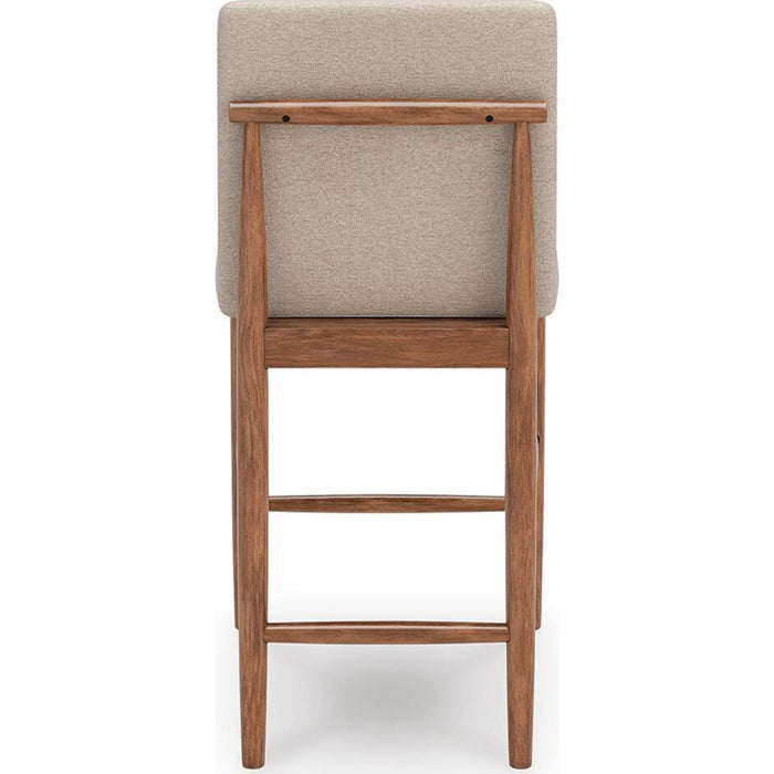 Isanti Counter Height Stool - Light Brown - (D752-124)