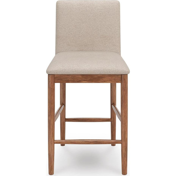 Isanti Counter Height Stool - Light Brown - (D752-124)