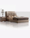 Jace Faux Leather Bed Frame
