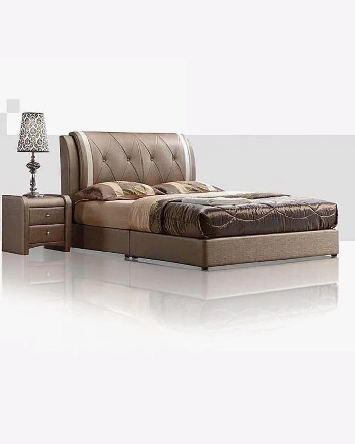 Jace Faux Leather Bed Frame