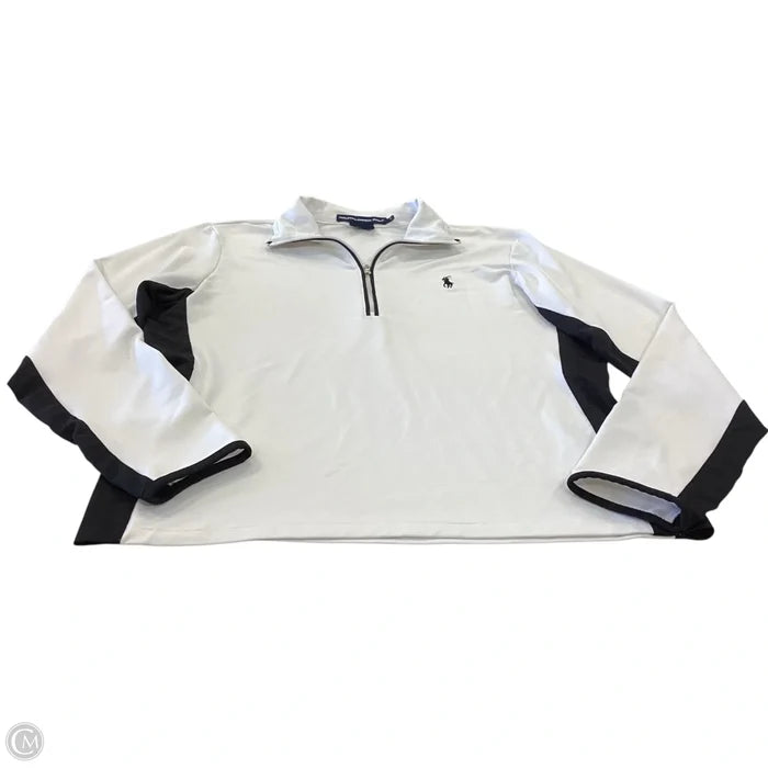 Jacket Shirt By Ralph Lauren In White, Size: L