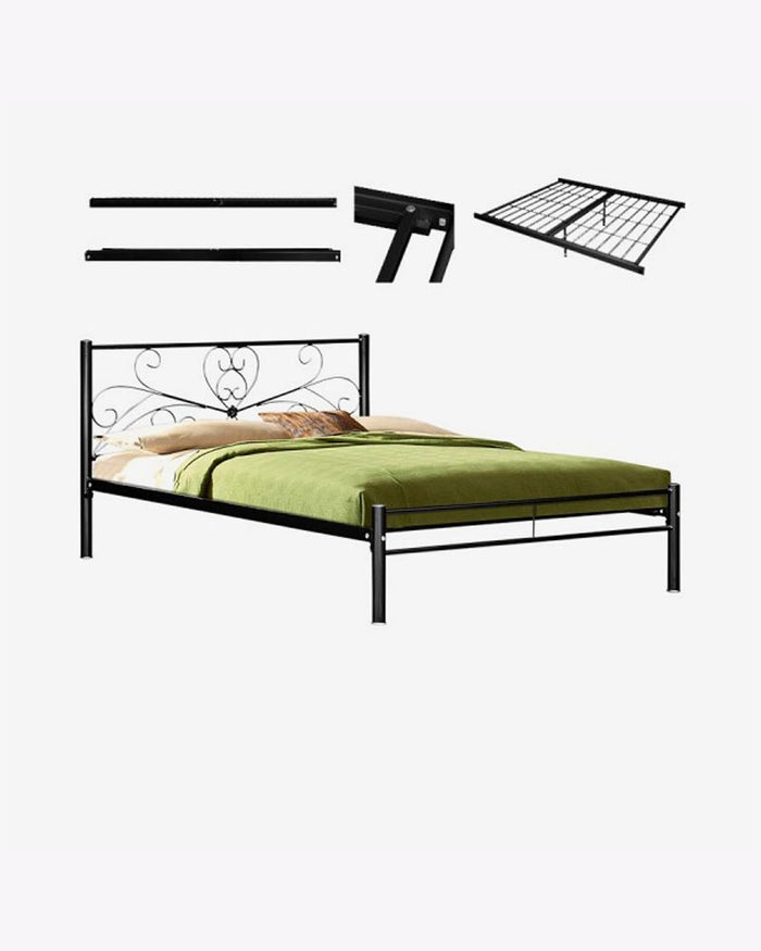 Janet Metal Bedframe - Queen