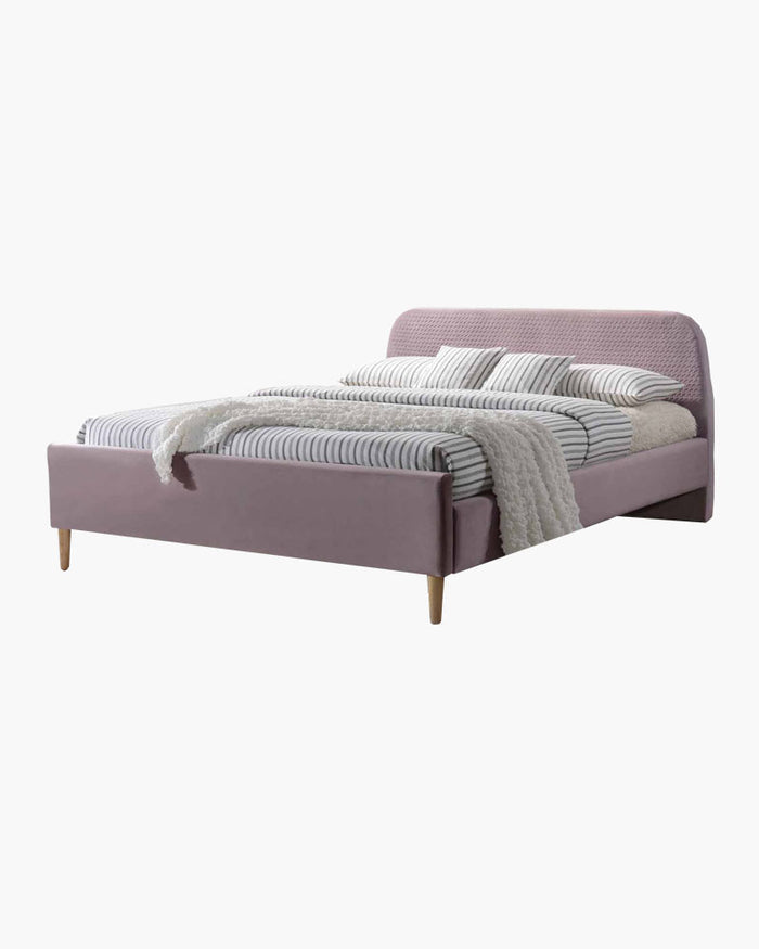 Jean Fabric Bed Frame