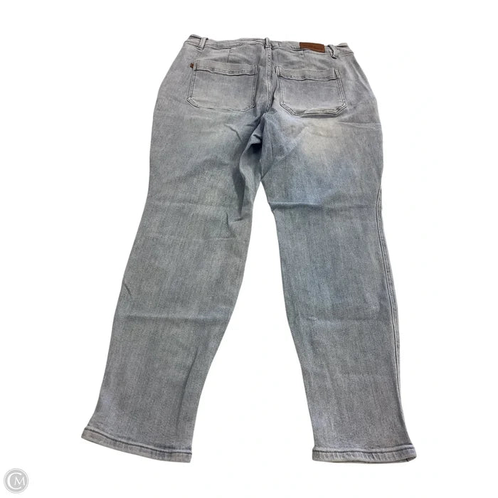 Jeans Cropped By Judy Blue In Blue, Size: 16