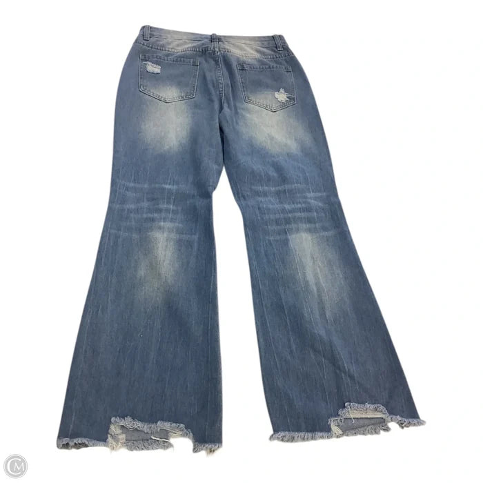 Jeans Cropped By Zara In Blue, Size: 4