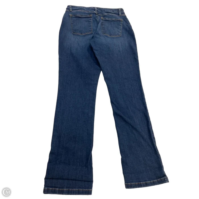 Jeans Straight By L.l. Bean In Blue Denim, Size: 8