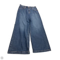 Jeans Wide Leg By Gap In Navy, Size: 10