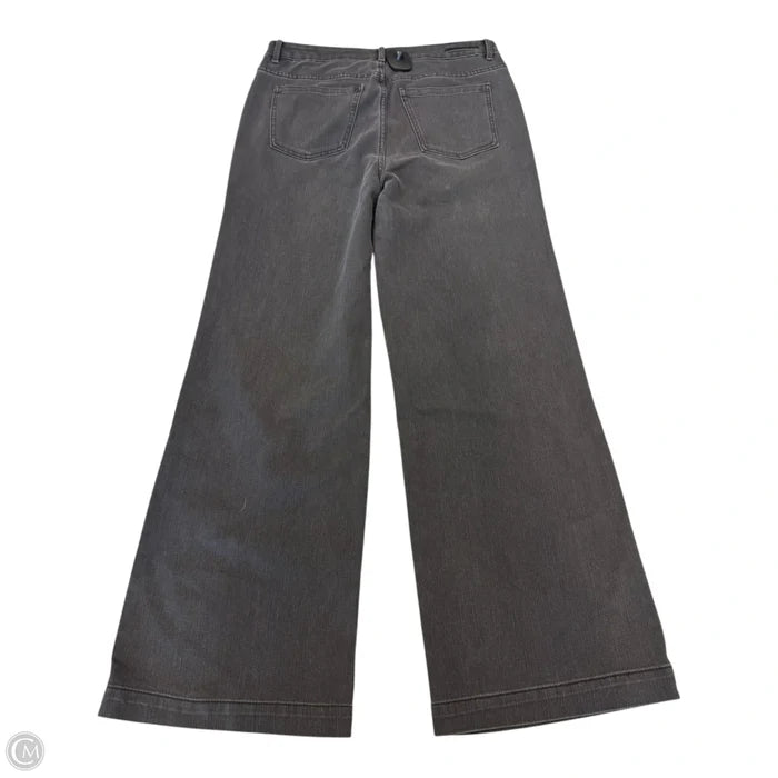 Jeans Wide Leg By Soft Surroundings In Black, Size: 10