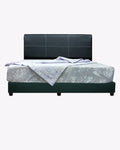 JOHNSON Faux Leather Bed Frame