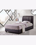 JOHNSON Faux Leather Bed Frame