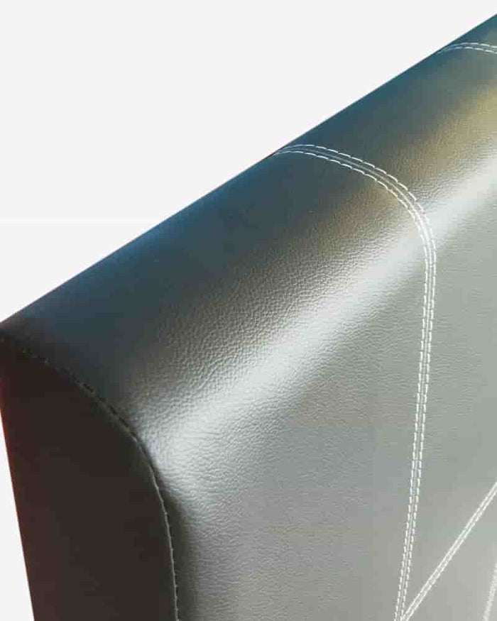 JOHNSON Faux Leather Bed Frame