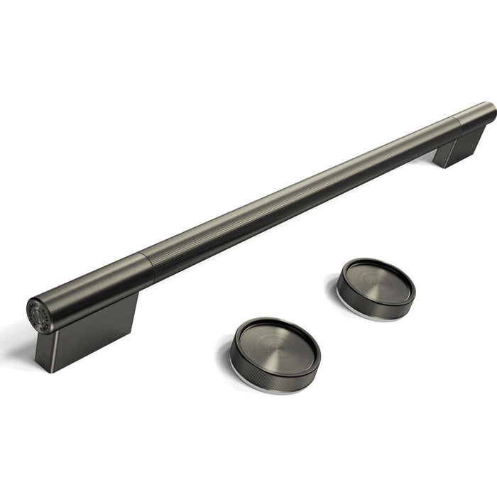 KitchenAid Black Ore Handle and Knob Hardware Accessory Kit for  Single Wall Oven or Built-in Microwave - Black Ore (W11774411)