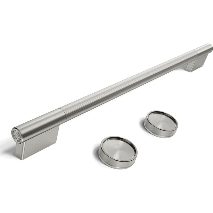 KitchenAid Stainless Steel Handle and Knob Hardware Accessory Kit for  Single Wall Oven or Built-in Microwave - Stainless Steel (W11774412)