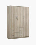 Konza Open Door Wardrobe – 3 Door