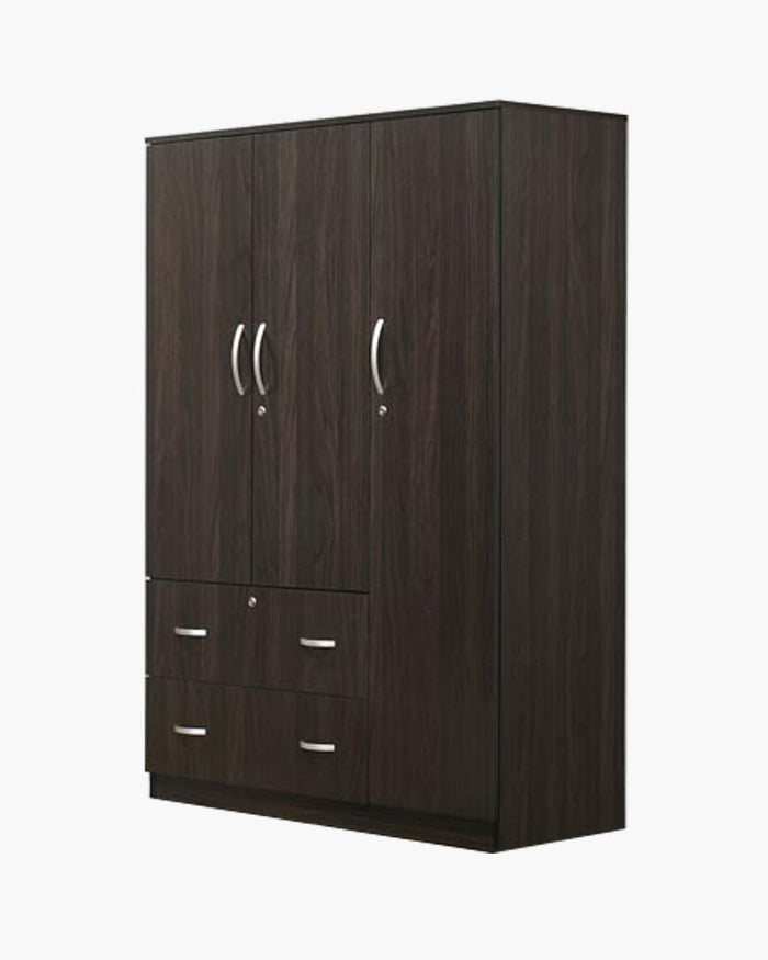 Konza Open Door Wardrobe – 3 Door