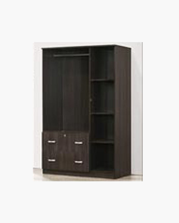 Konza Open Door Wardrobe – 3 Door