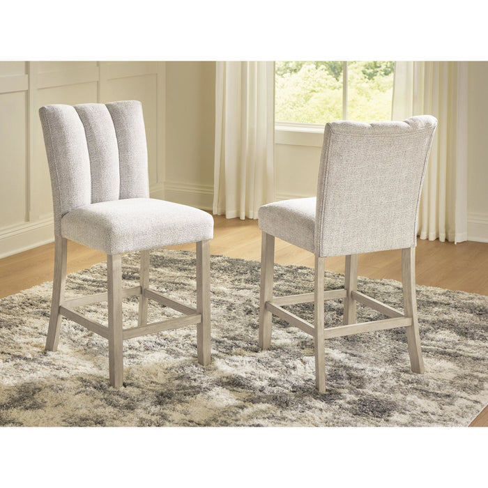 Larawyn Counter Height Stool - Bisque - (PCD575-124)