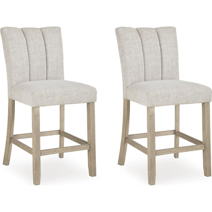 Larawyn Counter Height Stool - Bisque - (PCD575-124)