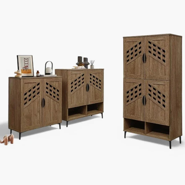 Lattice Shoe Cabinet