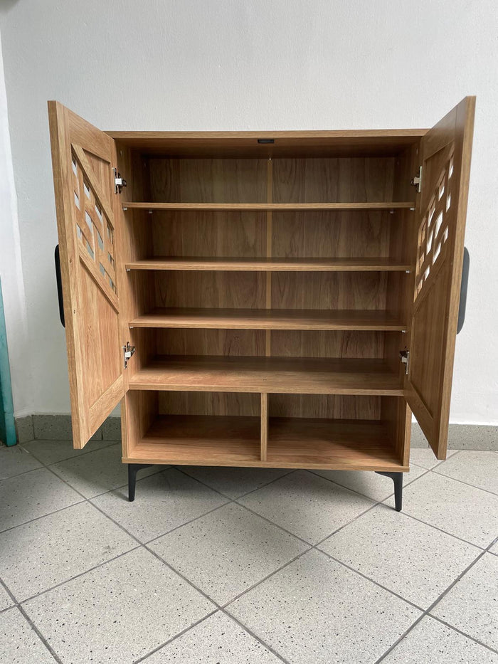 Lattice Shoe Cabinet