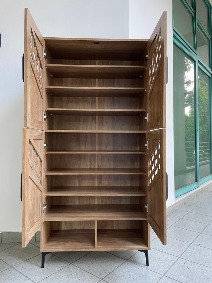 Lattice Shoe Cabinet