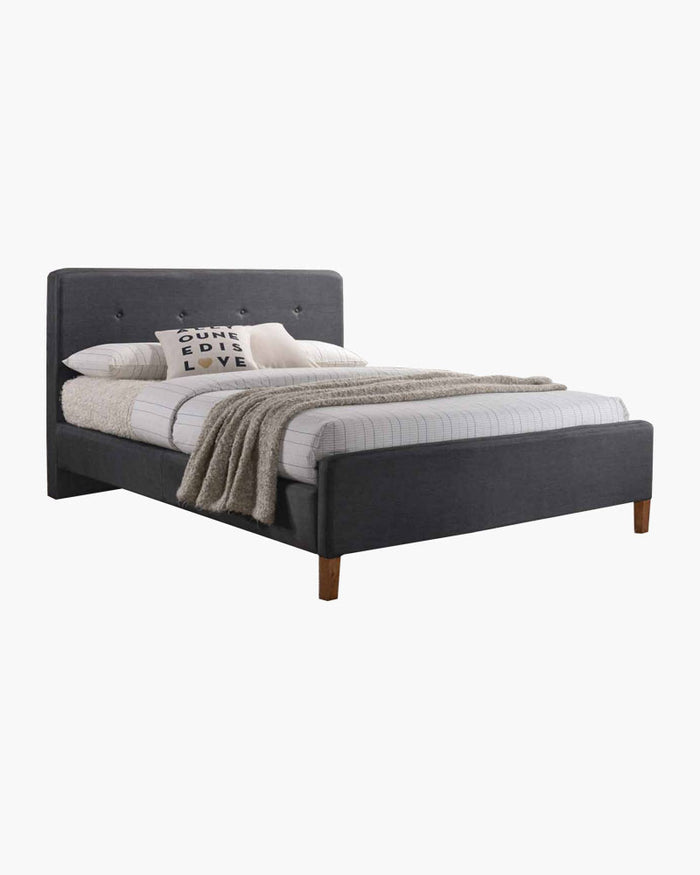 Lavender Fabric Bed Frame