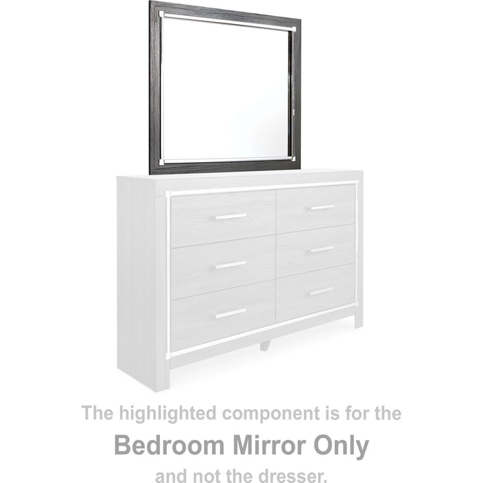 Lodanna Mirror - Gray