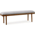 Lyncott Dining Bench - Gray/Brown - (D615-00)