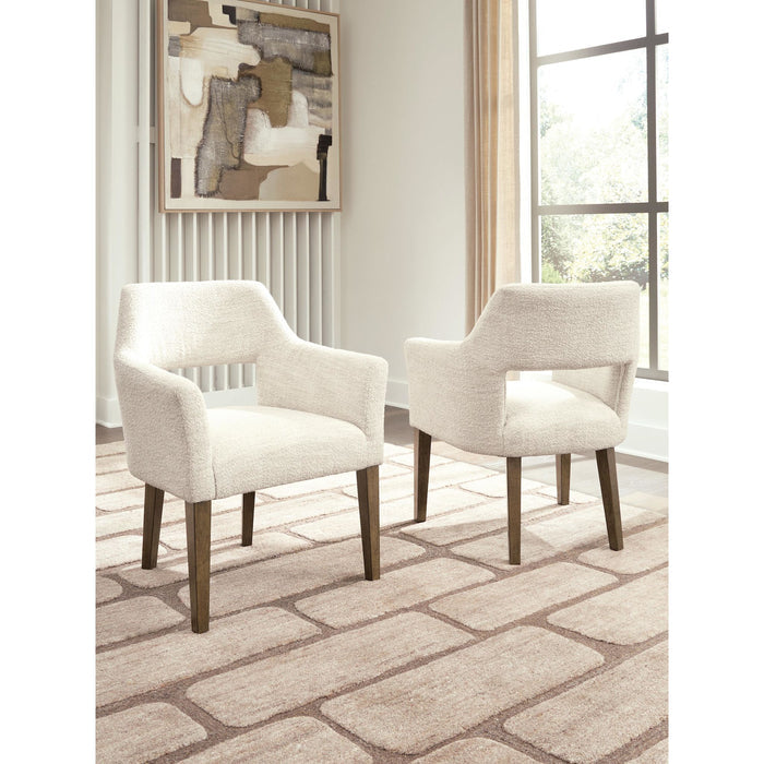 Marxmore Dining Arm Chair - Brown - (D863-02A)