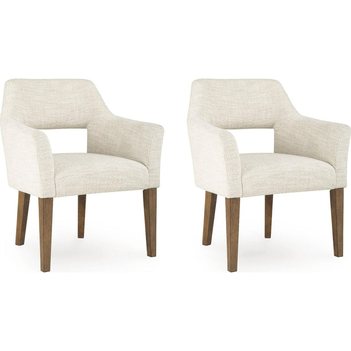 Marxmore Dining Arm Chair - Brown - (D863-02A)