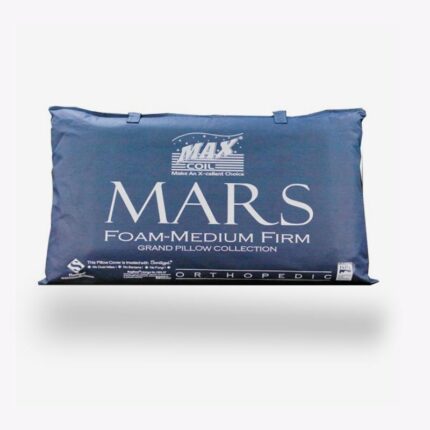 Maxcoil Mars Orthopedic Foam Pillow Singapore | Medium Firm | Certipur Certified | Back & Neck Support