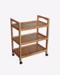Mayur Wooden Kitchen Trolley