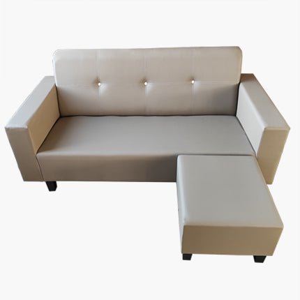 Mehan Faux Leather Sofa