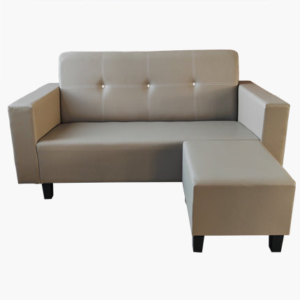 Mehan Faux Leather Sofa