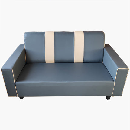 Melan Faux Leather Sofa