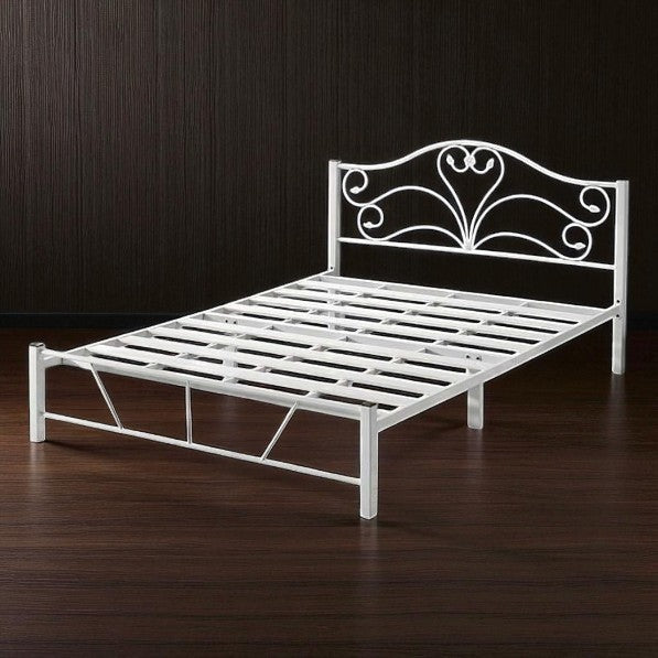 Mion Metal Bed -White