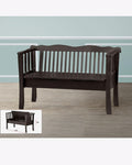Misha Wooden Storage Bench - 1