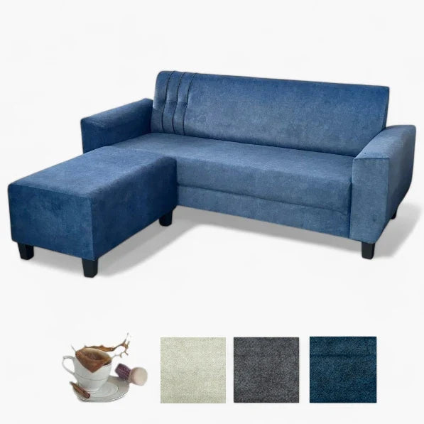 Miyon 3 Seater + Ottoman – Pet Friendly Fabric