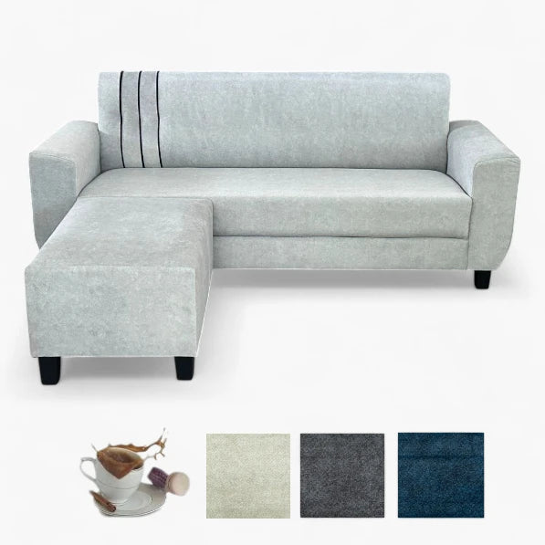 Miyon 3 Seater + Ottoman – Pet Friendly Fabric
