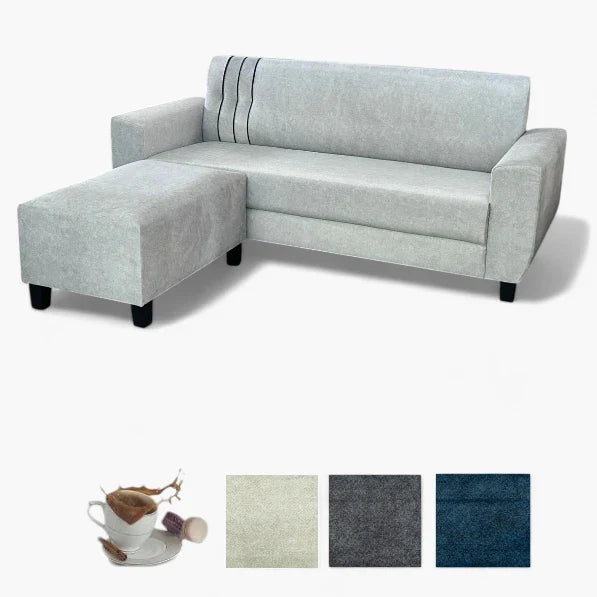 Miyon 3 Seater + Ottoman – Pet Friendly Fabric