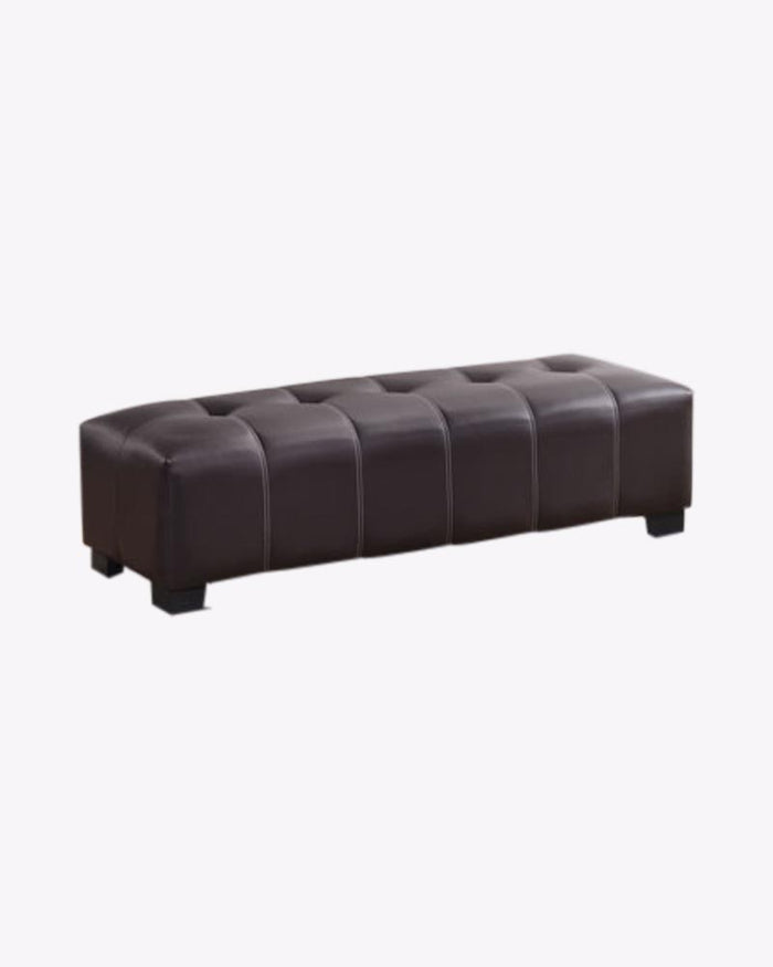 Moment Long Bench Brown