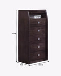 Moretz Chest Of Drawers – Dark Walnut
