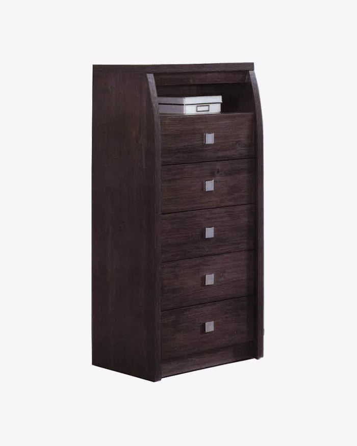 Moretz Chest Of Drawers – Dark Walnut