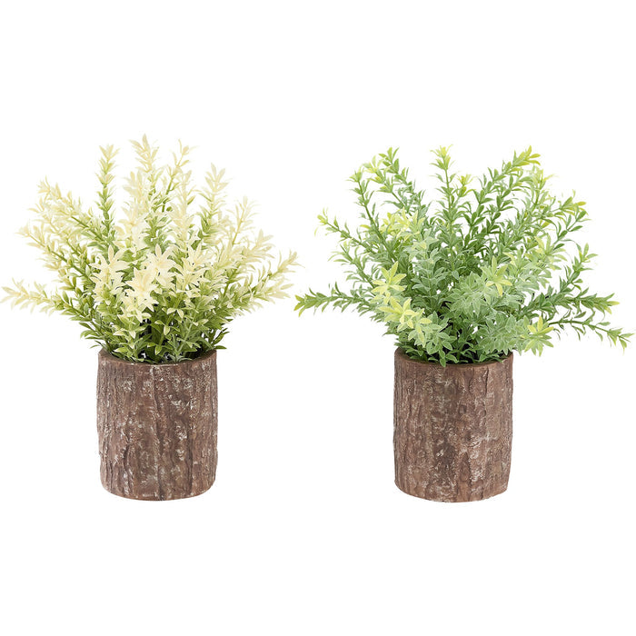 Mulberry Grass - 12" Artificial Plant (Set of 2) in a 4" Pot