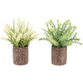 Mulberry Grass - 12" Artificial Plant (Set of 2) in a 4" Pot