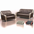 Navi Faux Leather Sofa