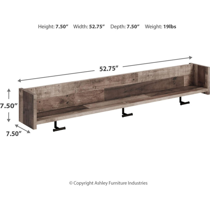 Neilsville Coat Rack - Multi Gray