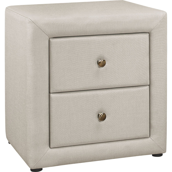 Nightstand - Beige