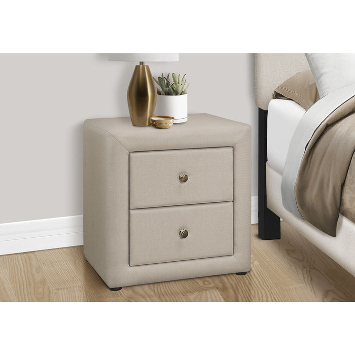 Nightstand - Beige