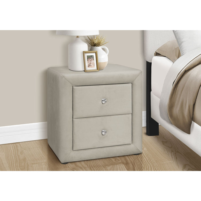Nightstand - Light Grey